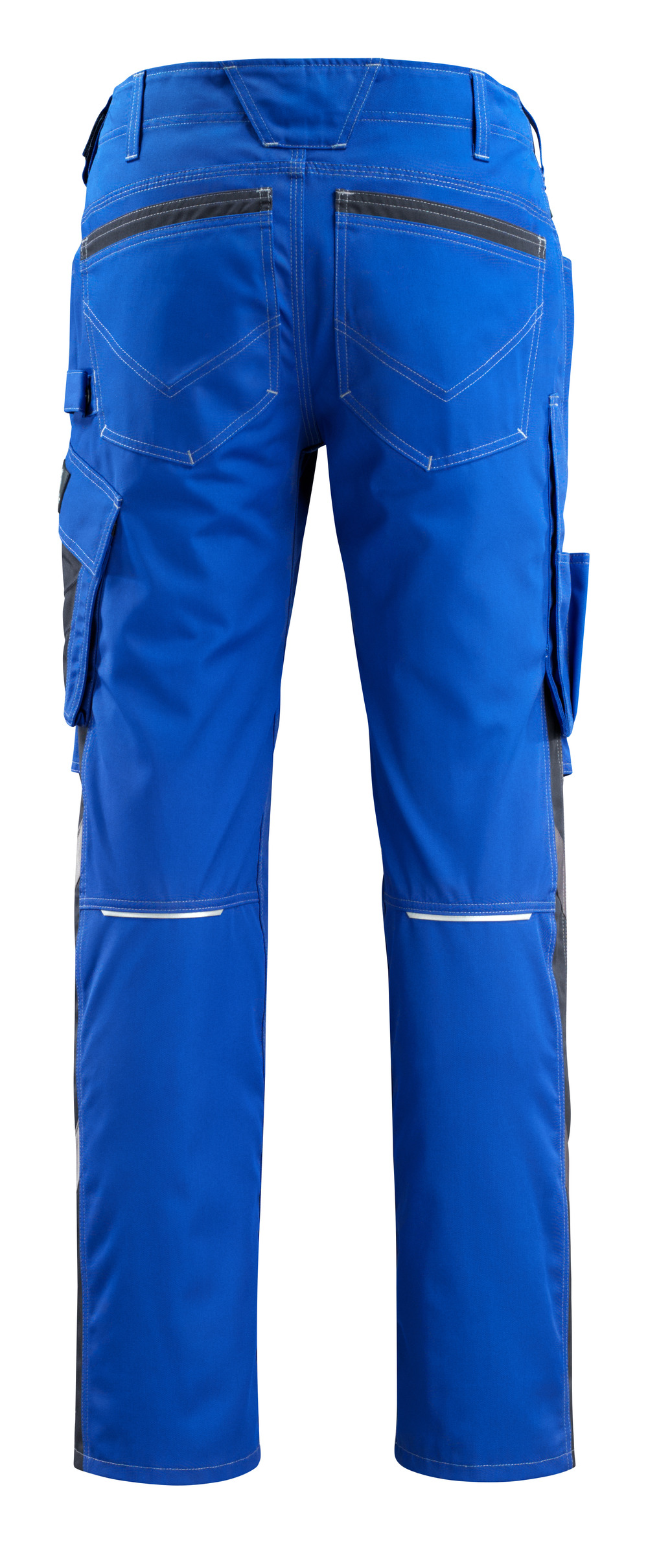 Hose mit Knietaschen UNIQUE Kornblau/Schwarzblau 82C48