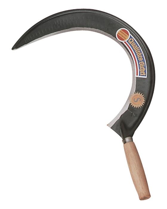 Steyrische Sichel Länge 450 mm halbgeschmiedet, m. Schneidenschutz geschliffen ESW