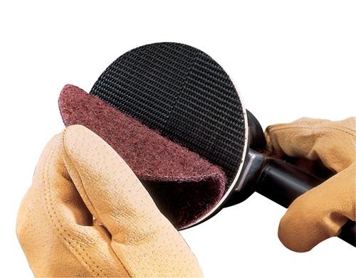 Schleifvliesscheibe SC-DH D.115mm coarse braun m.Zentrierung 3M