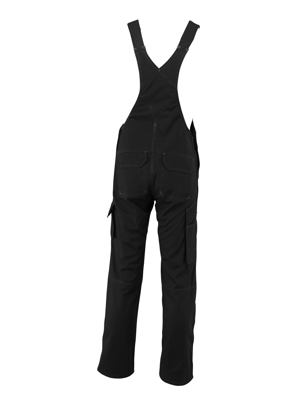 Latzhose mit Knietaschen INDUSTRY Schwarz 82C48