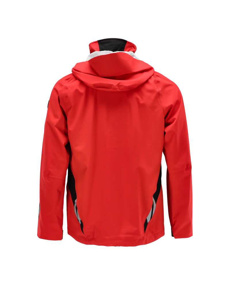 Hardshelljacke ACCELERATE Verkehrsrot/Schwarz 3XL