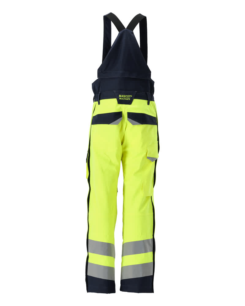 Winterhose MULTISAFE Hi-vis Gelb/Schwarzblau S