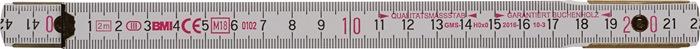 Gliedermaßstab 9042 Länge 2 m Breite 16 mm mm/cm EG III Buche weiß BMI