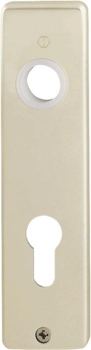 Kurzschildpaar 202KP/AP F2 / neusilberfarbig PZ 72 mm F2