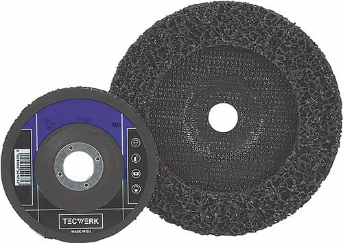 Grobreinigungsscheibe Ø115x22mm ext.coarse Bohr.22,23mm TECWERK