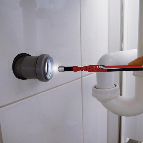 Rohrkamera RC 3 Kabel-L.15+30m Kamerakopf-D.13mm RUNPOTEC