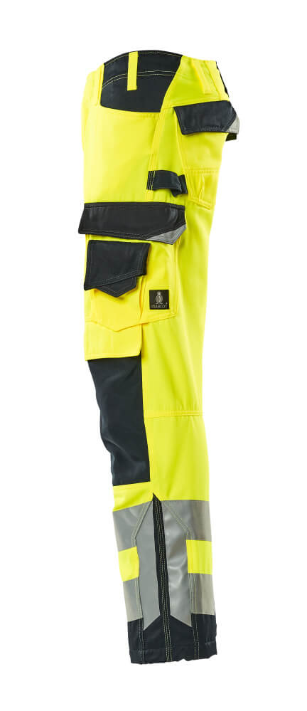 Hose mit Knietaschen SAFE SUPREME Hi-vis Gelb/Schwarzblau 82C46
