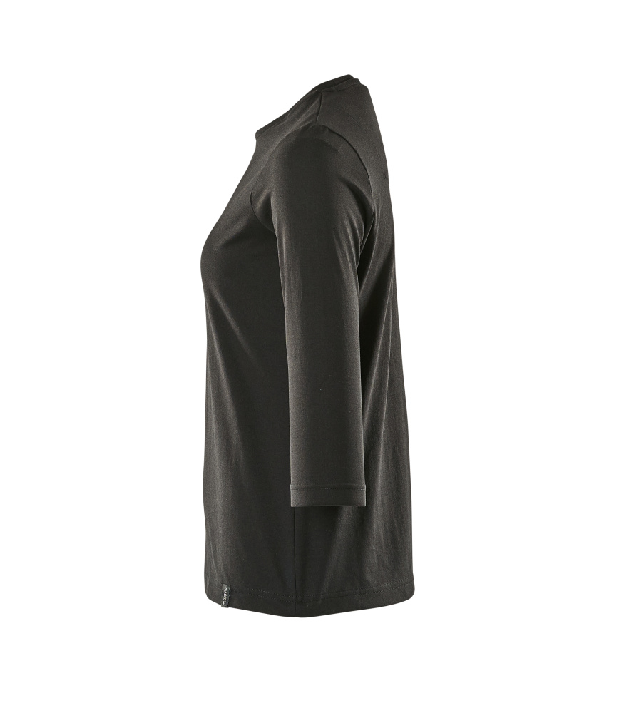 Damen-Passform T-Shirt CROSSOVER Vollschwarz 3XLONE
