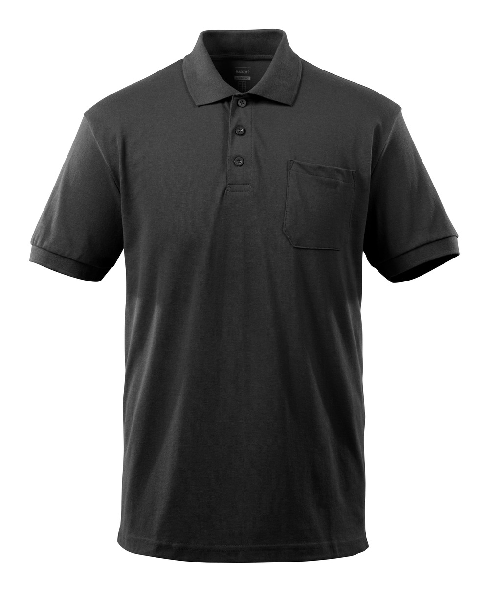 Polo-Shirt mit Brusttasche CROSSOVER Schwarz L