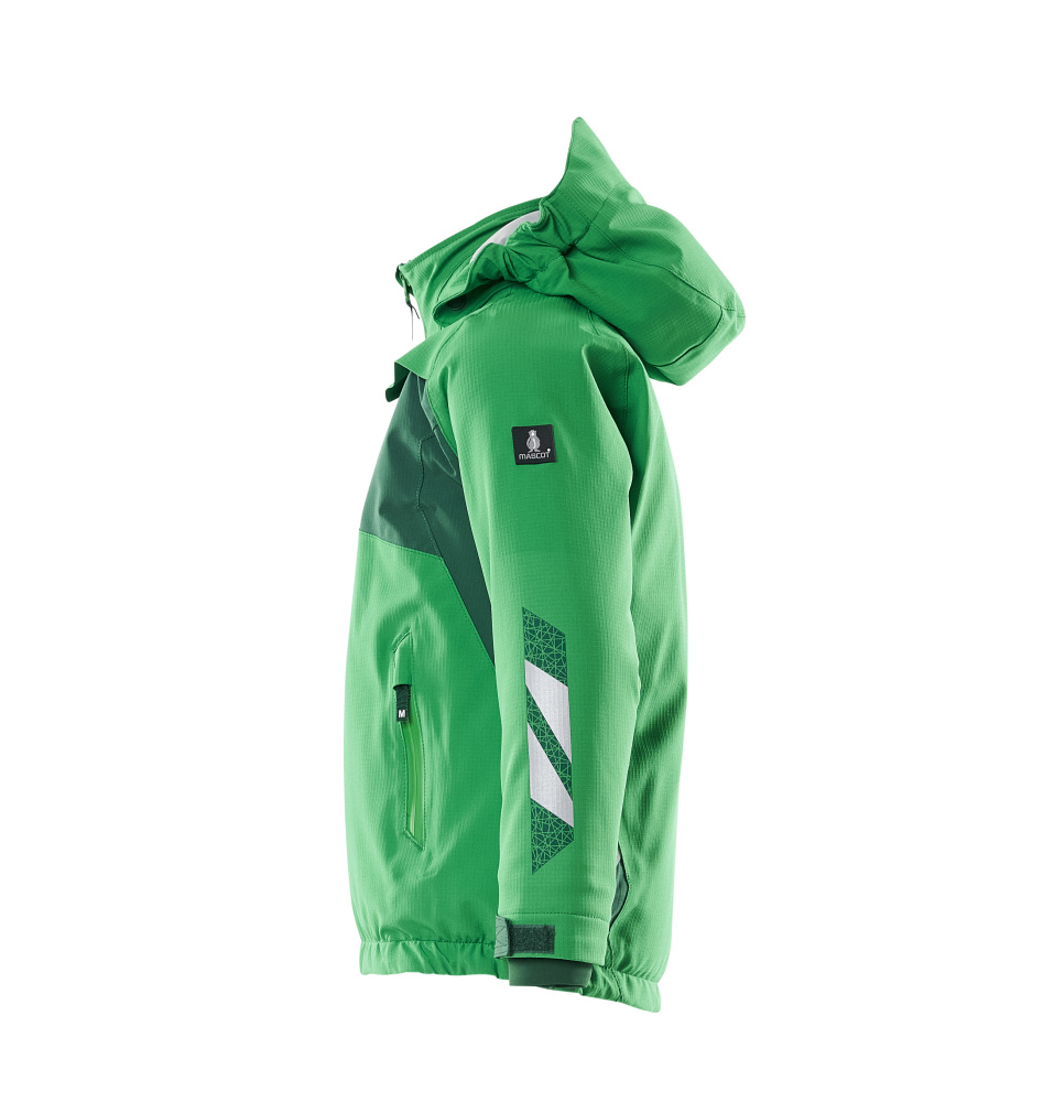 Winterjacke für Kinder ACCELERATE Grasgrün/Grün 104