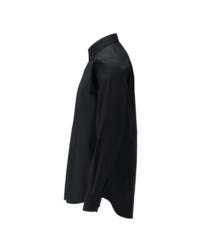 Hemd FRONTLINE Vollschwarz 37-38