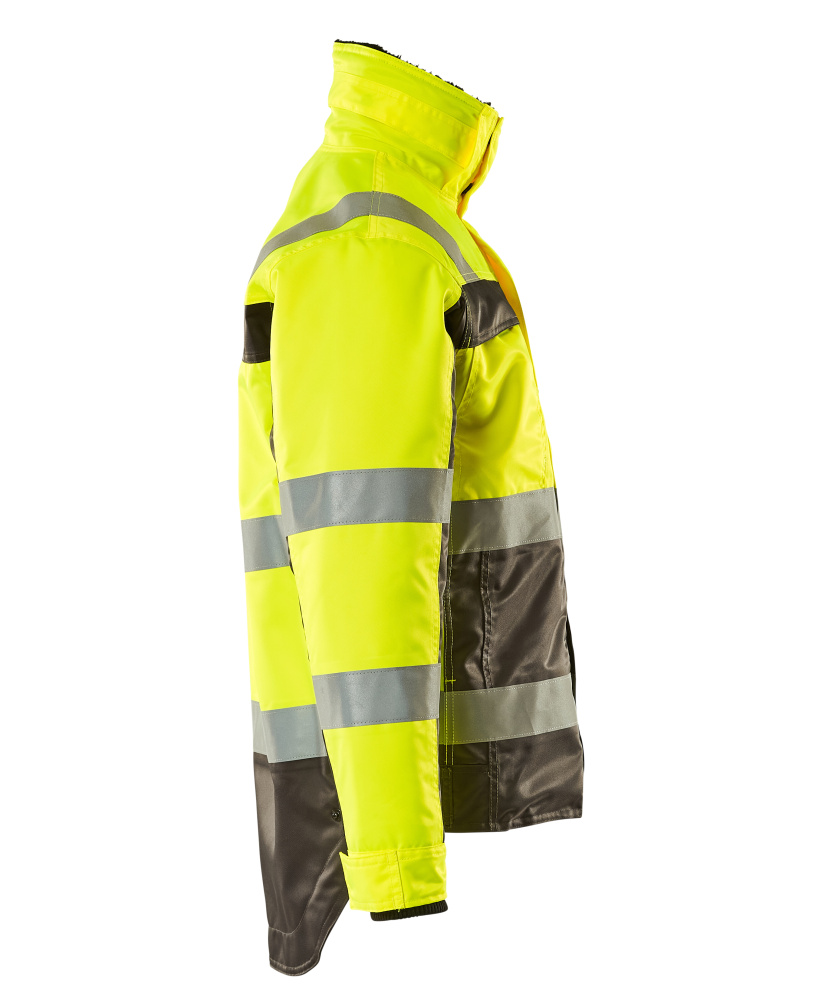 Winterjacke SAFE COMPETE Hi-vis Gelb/Anthrazit 2XL