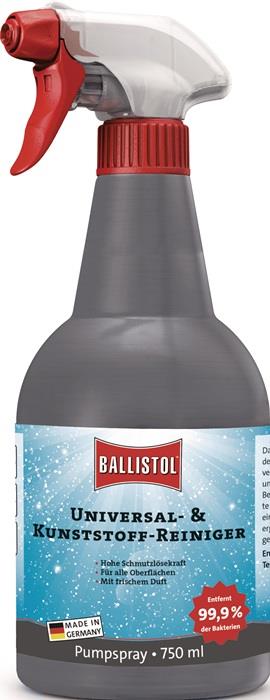 Universal- und Kunststoff-Reiniger 750 ml Sprühflasche BALLISTOL
