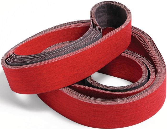 Schleifband XK870X für Stahl / Titan / NE 120 150 mm