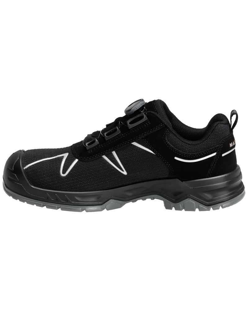 Sicherheitsschuhe FOOTWEAR FLEX Schwarz/Silber 1044