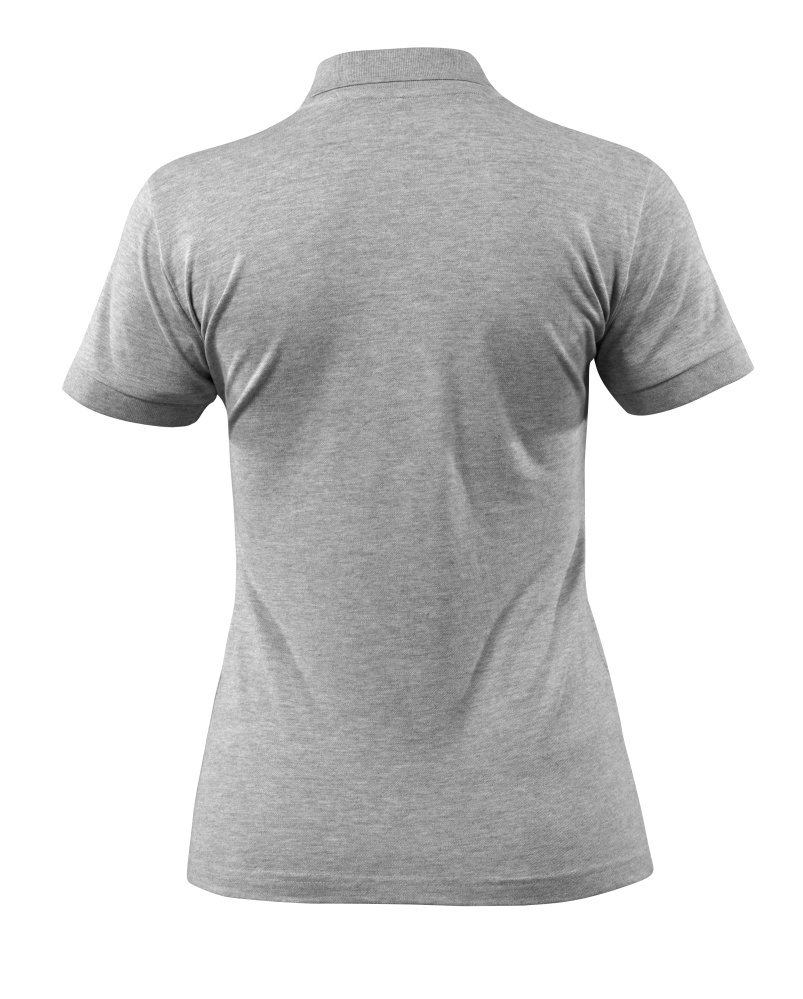 Damen-Passform Polo-Shirt CROSSOVER Grau-meliert L