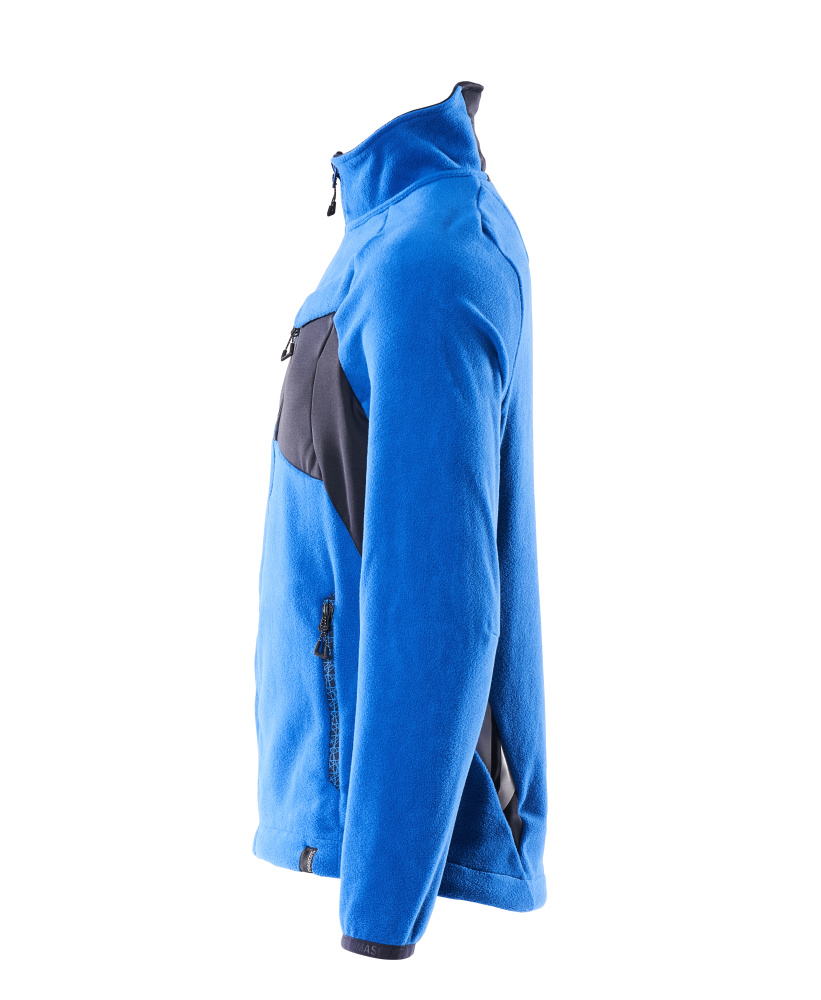 Fleecejacke ACCELERATE Azurblau/Schwarzblau 2XL