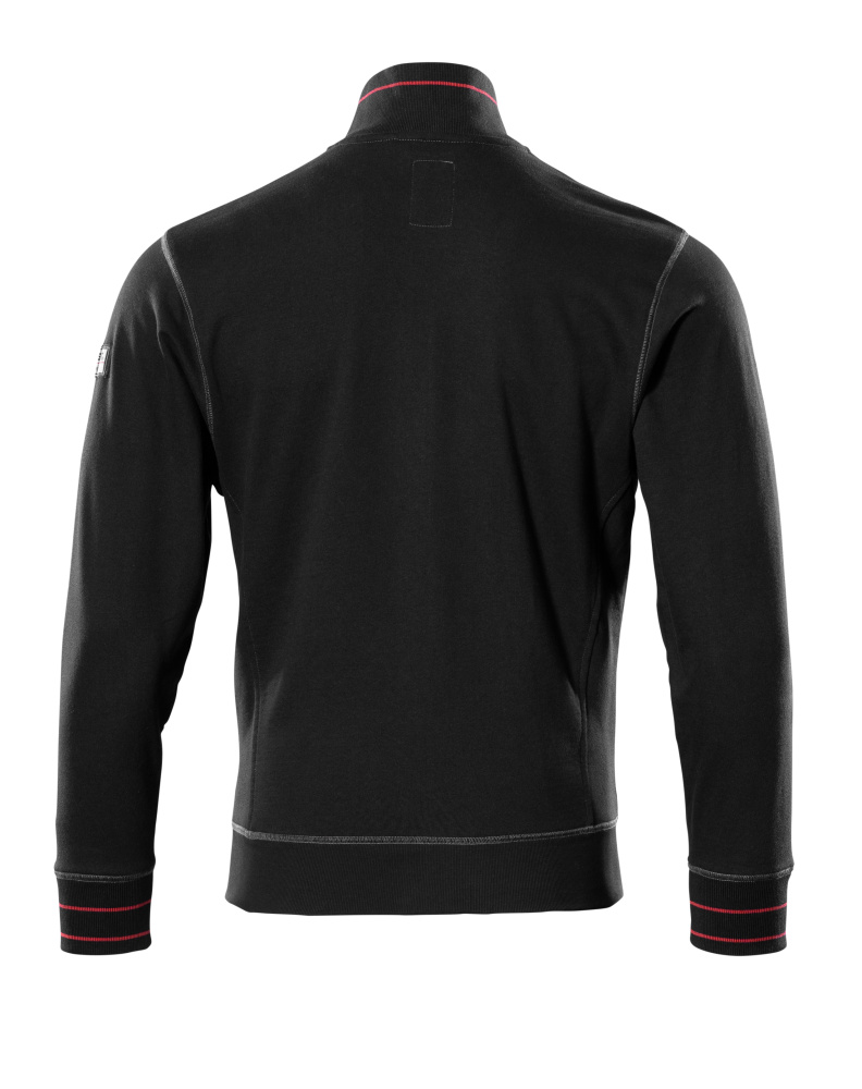 Sweatshirt mit Reißverschluss FRONTLINE Schwarz XL