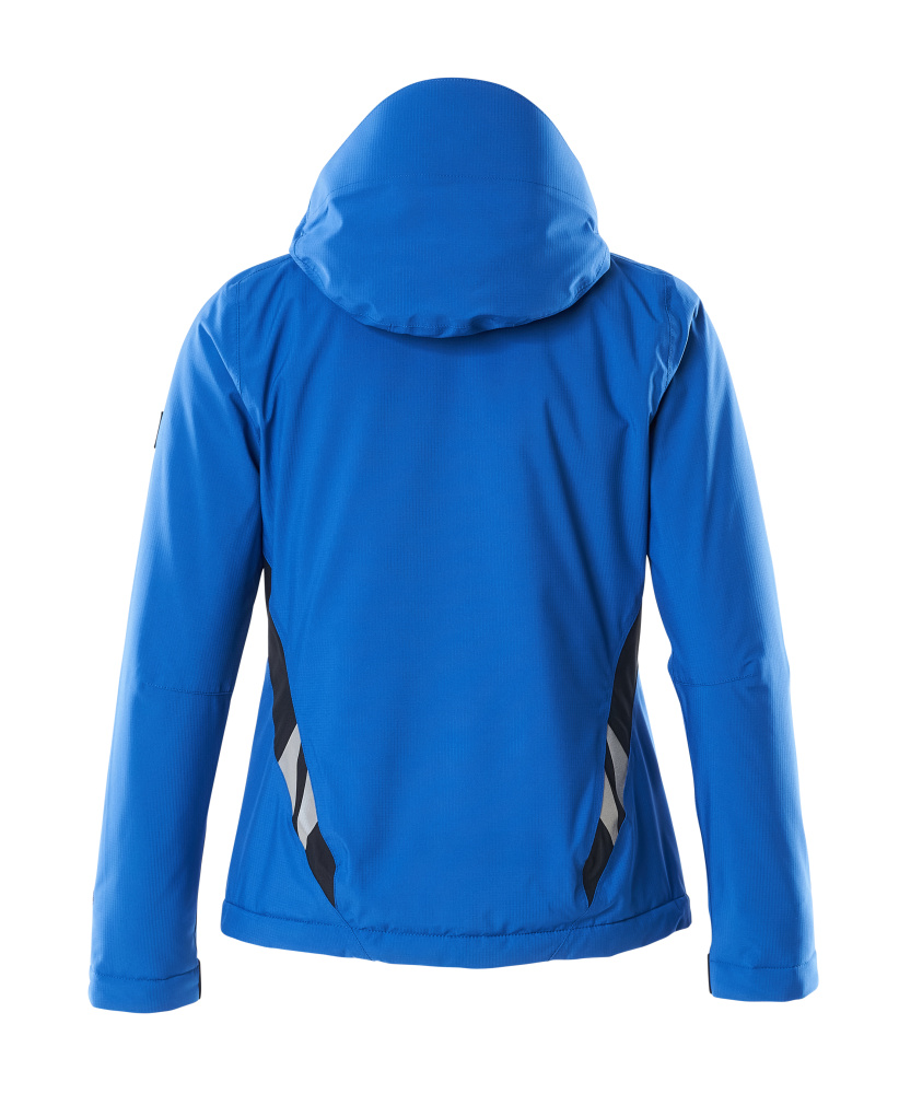 Damen-Passform Winterjacke ACCELERATE Azurblau/Schwarzblau M