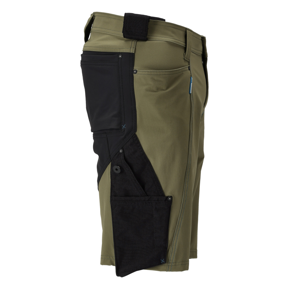 Shorts ADVANCED Moosgrün/Schwarz C45