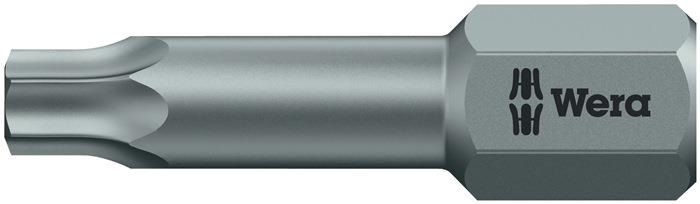 Bit Torsionszone, zähhart für Schrauben mit Innen-TORX®-Profil T 10 25 mm 867/1 TZ DIN ISO 1173, Form C 6,3