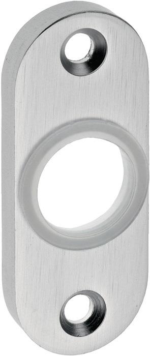 Drückerrosette 3392/0000 Aluminium F1 Schildstärke 8 mm rund oval EDI