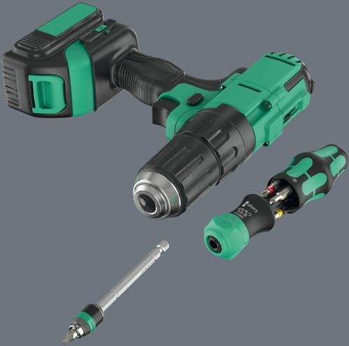 Magazinbithalter Kraftform Kompakt 26 RA-R 6-tlg.m.Tasche WERA