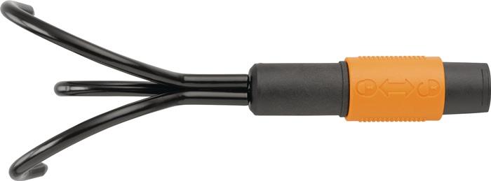 Grubber QuikFit™ 90 mm 3 Zinken Karbonstahl FISKARS