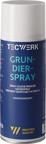 Grundierspray dunkelgrau 400ml Spraydose TECWERK