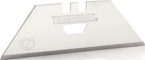 Trapezklinge L61xB19xS0,65mm Titan-beschichtet m.Lochung 3 Pack./je 10 Klingen