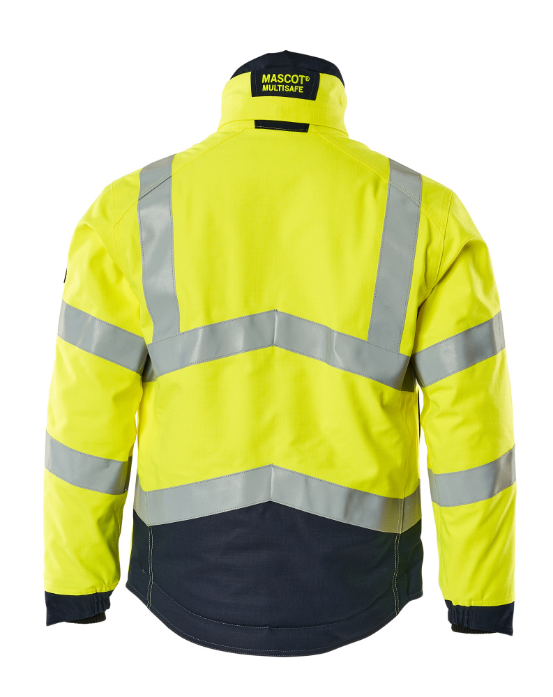 Winterjacke MULTISAFE Hi-vis Gelb/Schwarzblau M