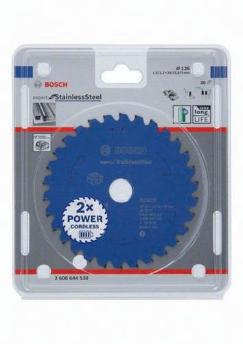 Kreissägeblatt AD 136mm Z.30 HLTCG Bohr.20mm Schnitt-B.1,5mm HM BOSCH