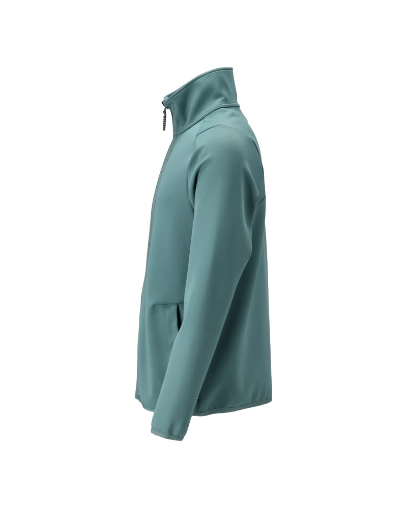 Fleecejacke CUSTOMIZED Hell Waldgrün S