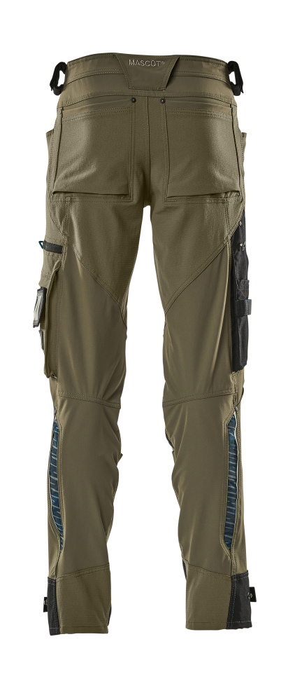 Hose mit Knietaschen ADVANCED Moosgrün 76C42