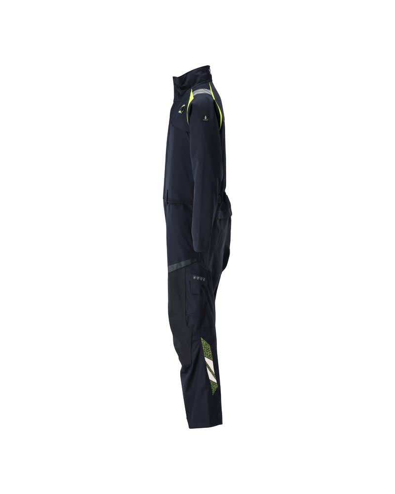 Overall mit Knietaschen ACCELERATE MULTISAFE Schwarzblau/Hi-vis Gelb XL