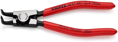 Außensicherungsringzange A 01 f.Wellen D.3-10mm 90Grad gew.pol.L.125mm KNIPEX