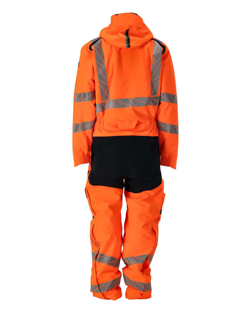 Winteroverall ACCELERATE SAFE Hi-vis Orange/Schwarzblau 3XL