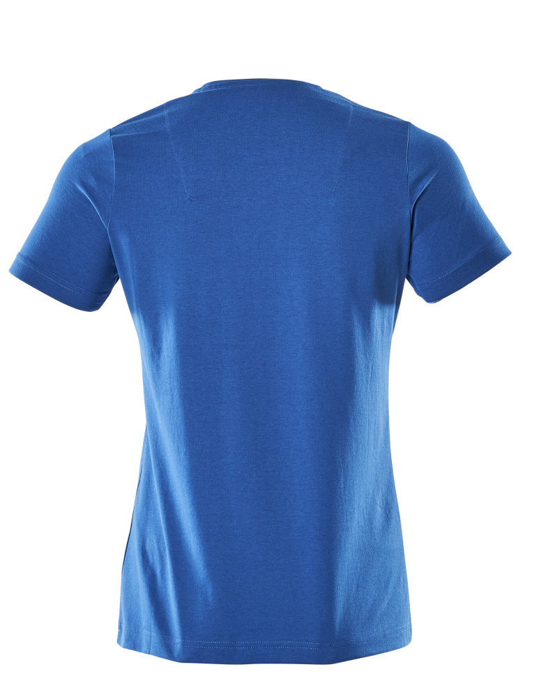 Damen-Passform T-Shirt CROSSOVER Azurblau 2XLONE