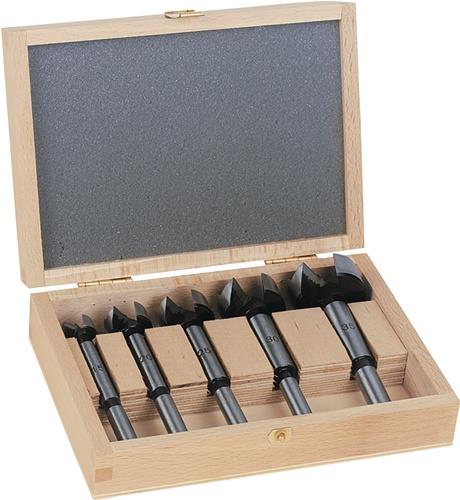 Forstnerbohrersatz Type 0310 5-tlg.D.15,20,25,30,35mm TECWERK