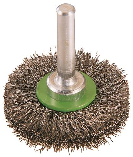 Rundbürste D.30mm Drahtstärke 0,2mm VA 9mm 20000min-¹ TECWERK
