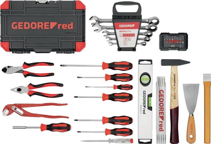 Werkzeugkoffer Meister XL - R21652101 100-teilig GEDORE RED