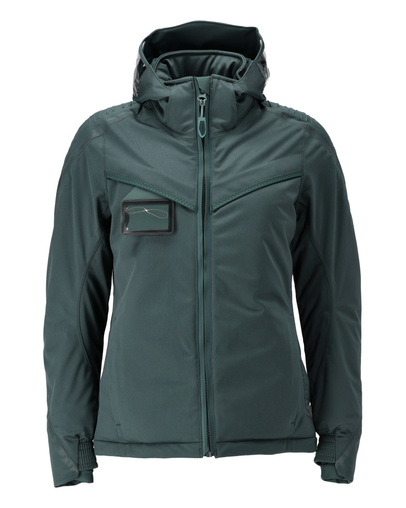 Damen-Passform Winterjacke CUSTOMIZED Waldgrün L