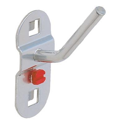 Schräghaken T14/40xØ6mm pulverbeschichtet passend für Lochplatten 5St./Btl. RASTERPLAN