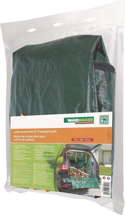 Laderaumschutz und Transportsack 170 x 120 x 70 cm WINDHAGER