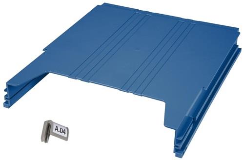 Wandsortierer BIG Anbaumodul blau B262xT42xH302mm EICHNER