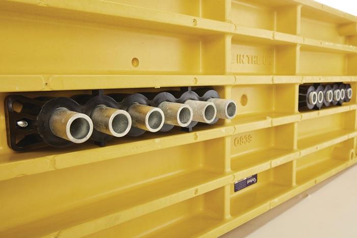 Grabenbrücken Set 23/05 Breite 1800 mm 44 t mit Endstücken 1052 kg