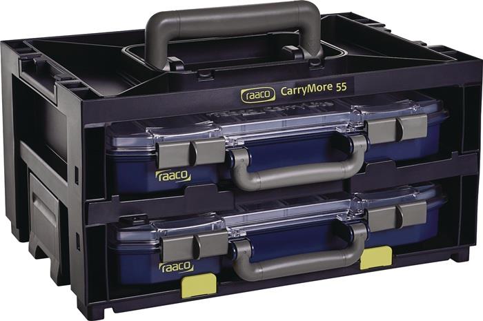 Sortimentskastentresor Polypropylen, Polycarbonat 16 je Koffer 195 mm