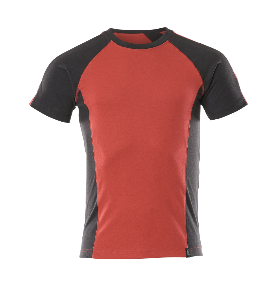 T-Shirt UNIQUE Rot/Schwarz L