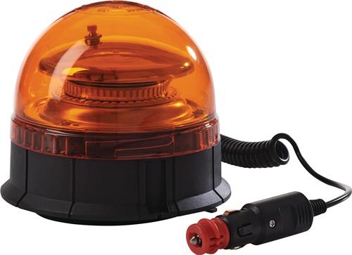 Rundumkennleuchte gelb m.Magnetfuß u.Saugnapf NOW