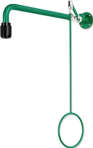 Notdusche Classicline m.Zugst.Wandmonage Anschl.3/4 IG Zoll B-SAFETY